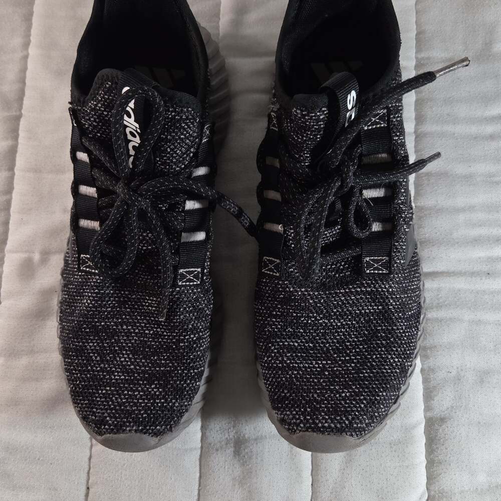 adidas Kaptir 3.0 Black Grey Knit Men's Sneakers